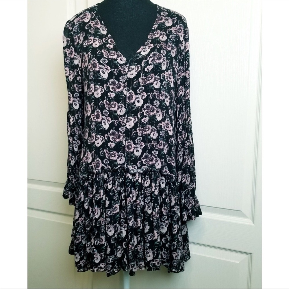 Floral Long Sleeve Dress